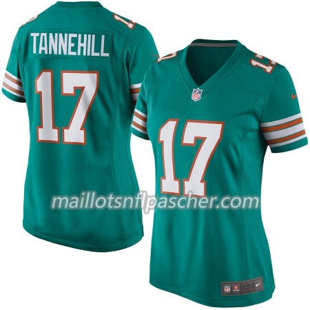 Maillot Miami Dolphins Ryan Tannehill 17 Nike Aqua - Femme